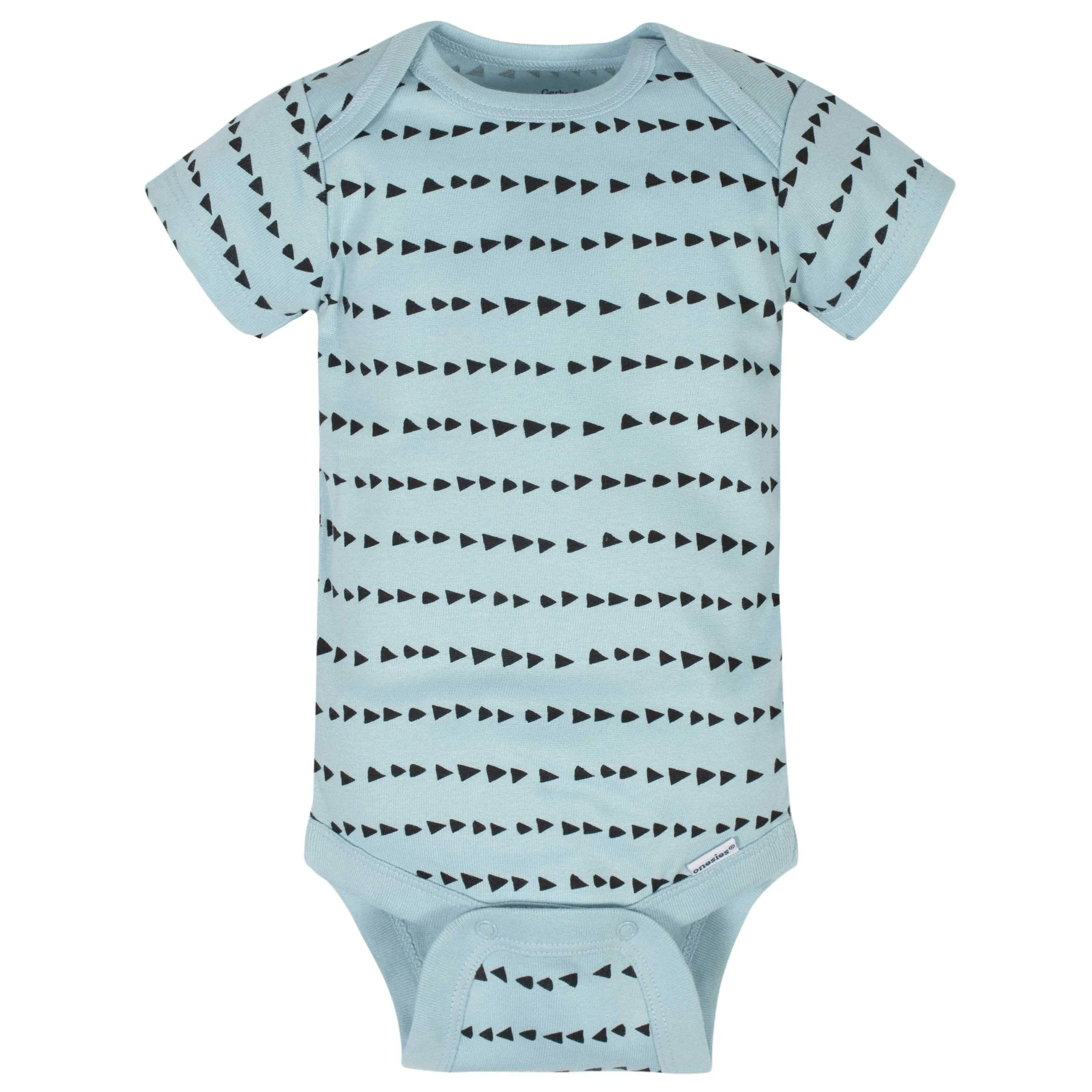 5-Pack Baby Boys Dino Short Sleeve Onesies Bodysuits