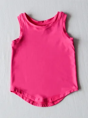 Athletic Tank Top - Fuchsia