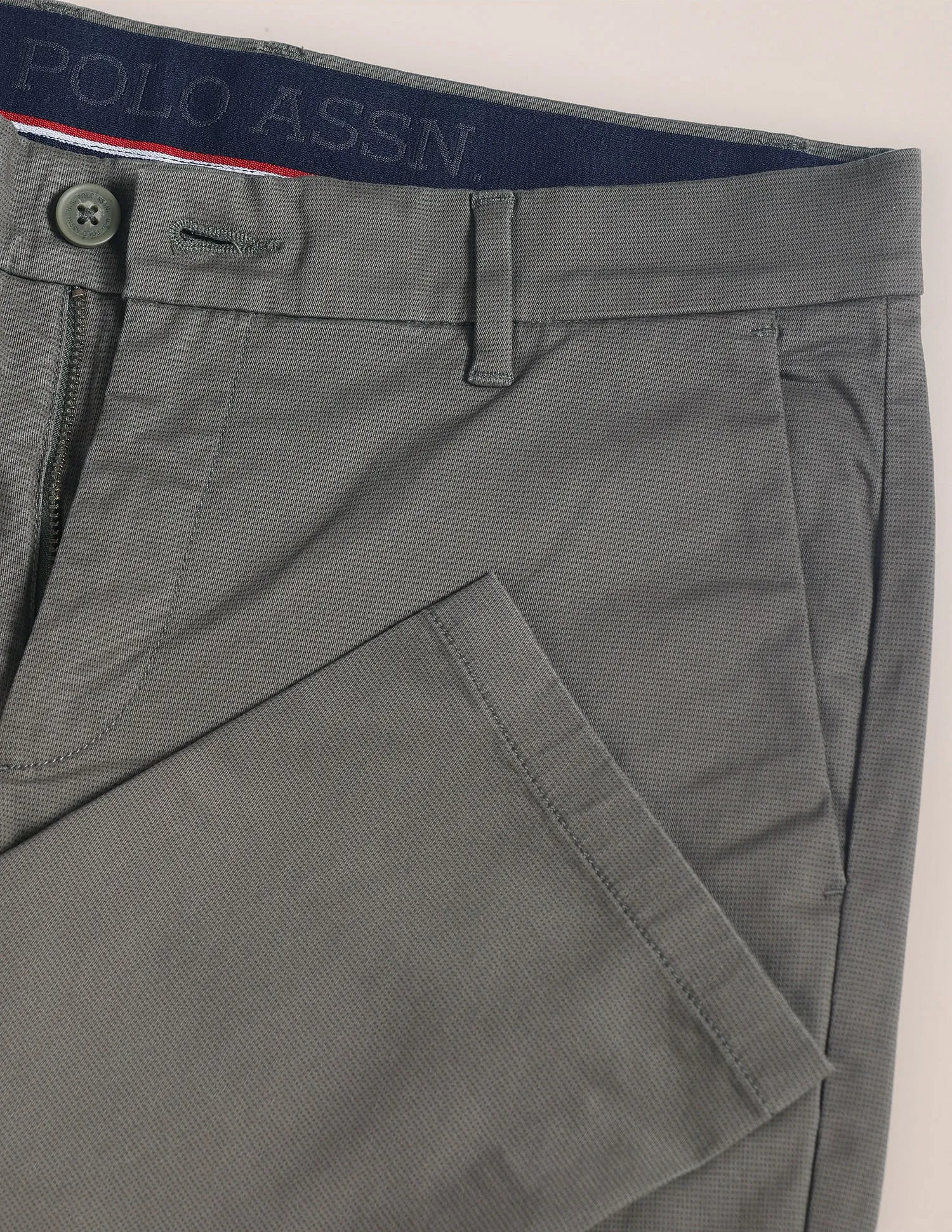 Austin Regular Fit Twill Trousers