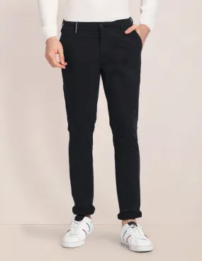 Austin Trim Fit Solid Trousers