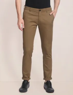 Austin Trim Fit Textured Casual Trousers