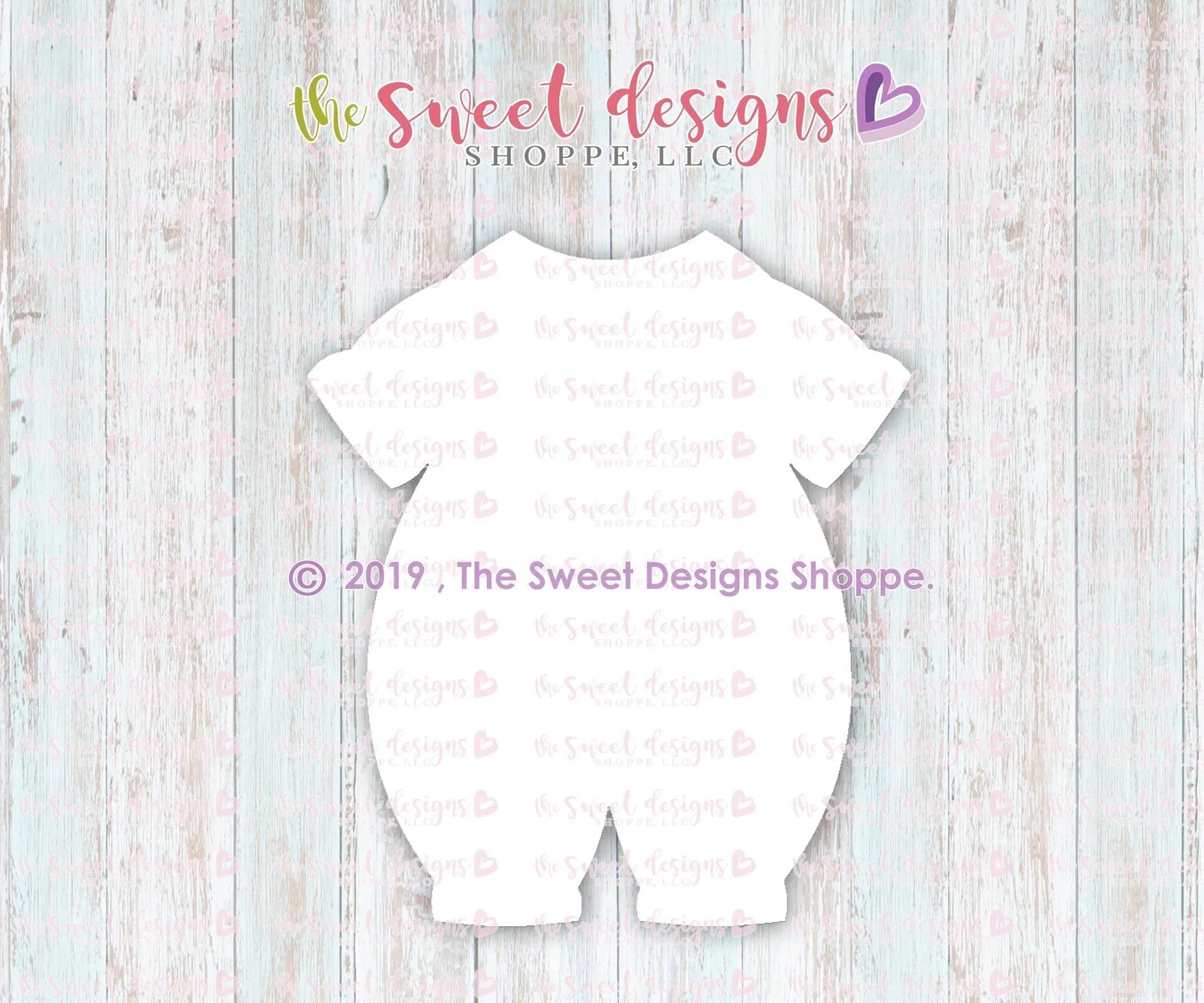 Baptism Bubble Romper - Cookie Cutter