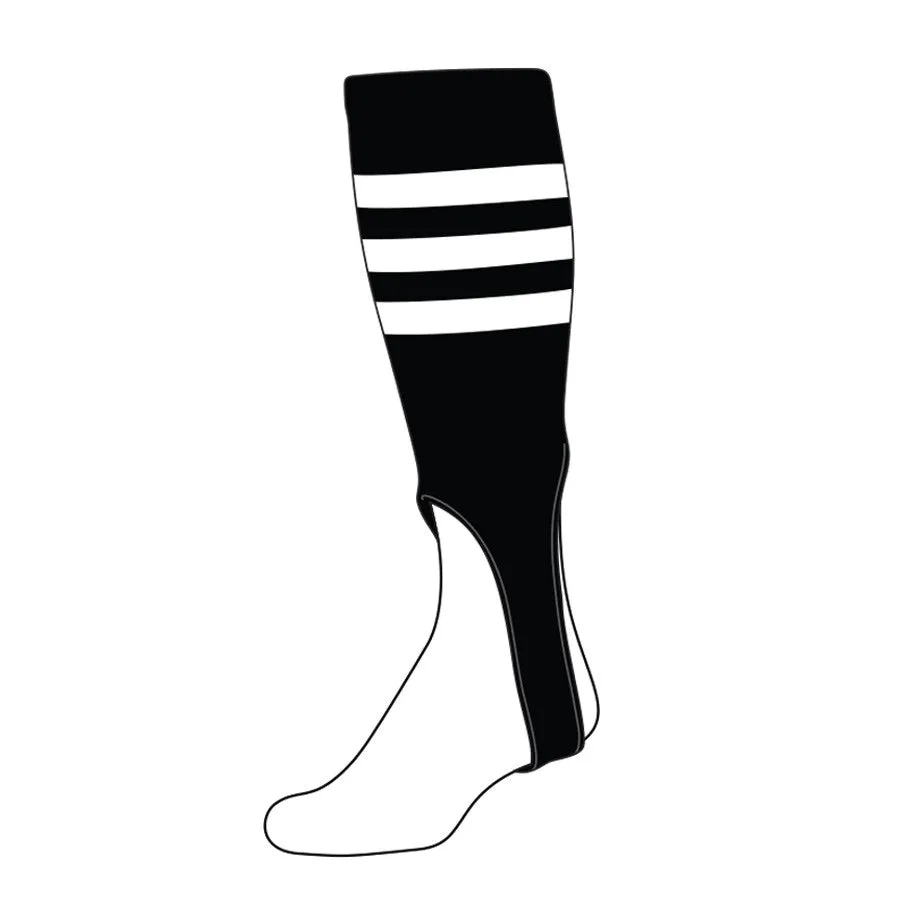 Baseball Stirrup - Triple Stripe (PATTERN B) SHIPS FAST!