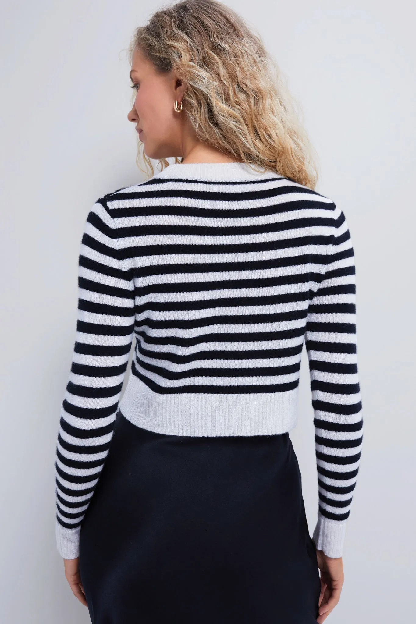 Black Stripe Graca Pullover