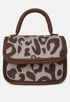 Buffalo Print Sling Bag