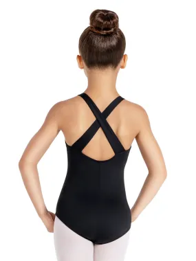 CAPEZIO SE1028C X BACK HALTER LEO