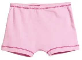 Girls Cotton "Boy Shorts" Underwear | Pink