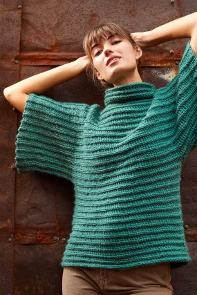 Half Double Crochet Rib Pullover