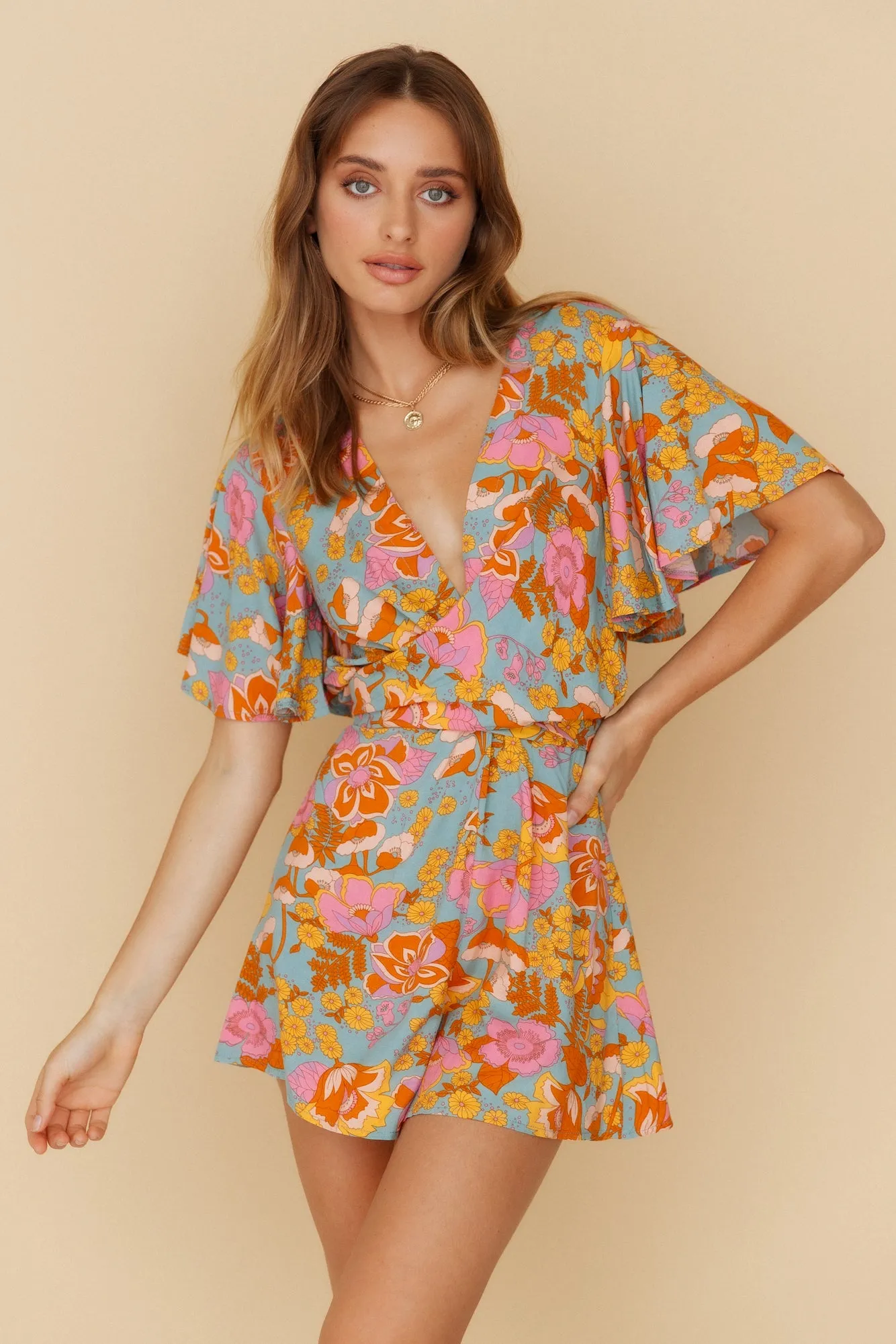 Holding On Tight Romper