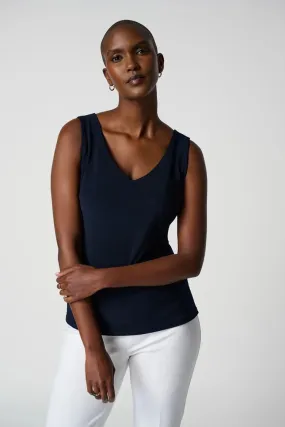 Joseph Ribkoff Classic Midnight Blue V-Neck Cami