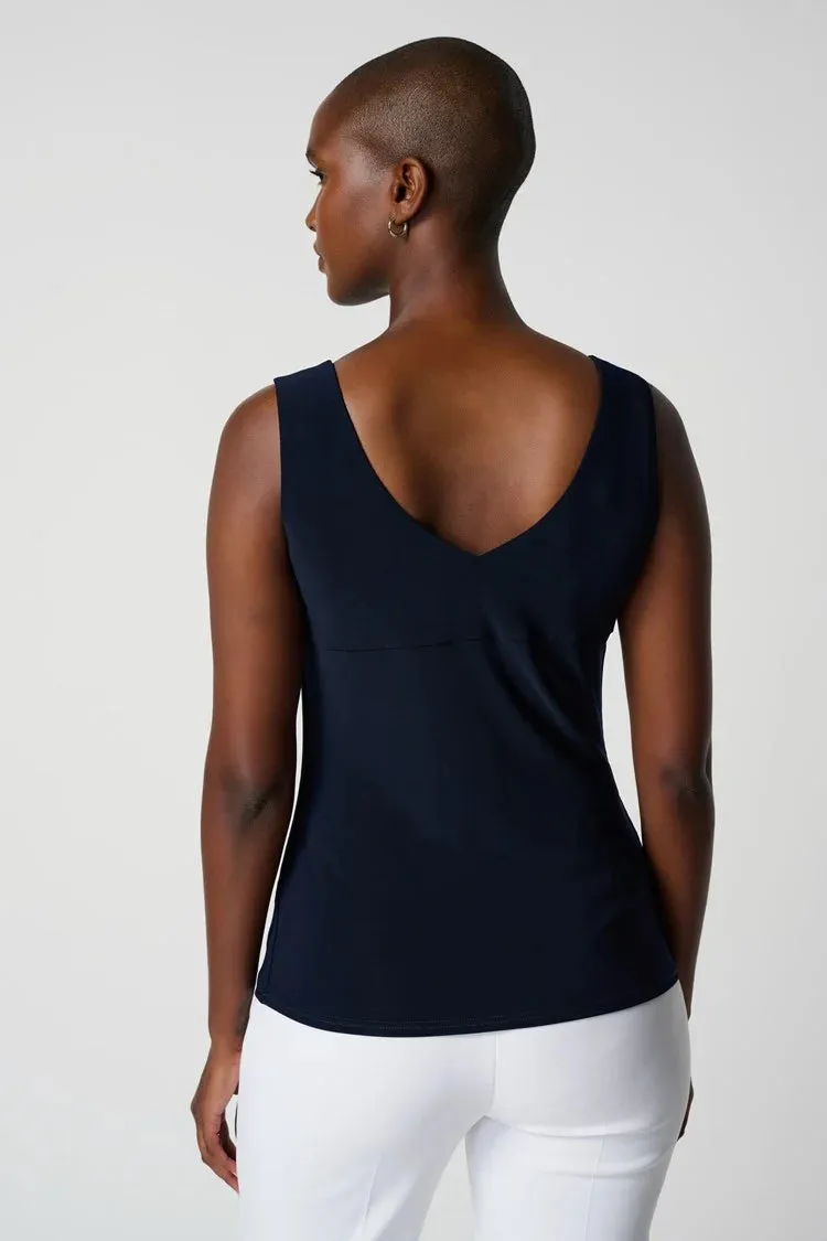 Joseph Ribkoff Classic Midnight Blue V-Neck Cami