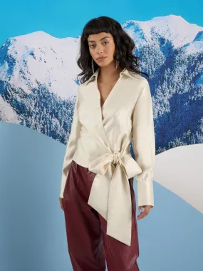 Maisie Wrap Top