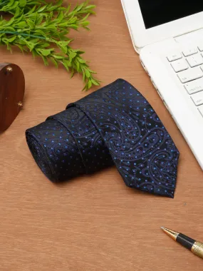 Men's Navy Blue Fashion Broad Tie