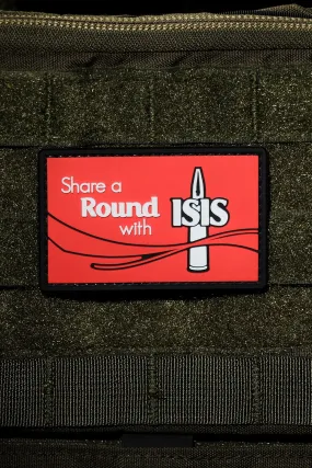 Share a Round with Isis PVC Patch