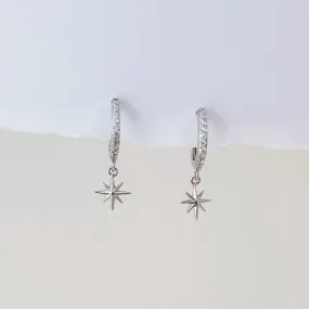 Stardust Sparkle Huggie Earrings