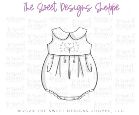 Summer Baby Girl Romper - Cookie Cutter