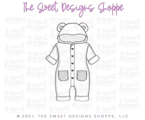 Teddy Bear Romper - Cookie Cutter