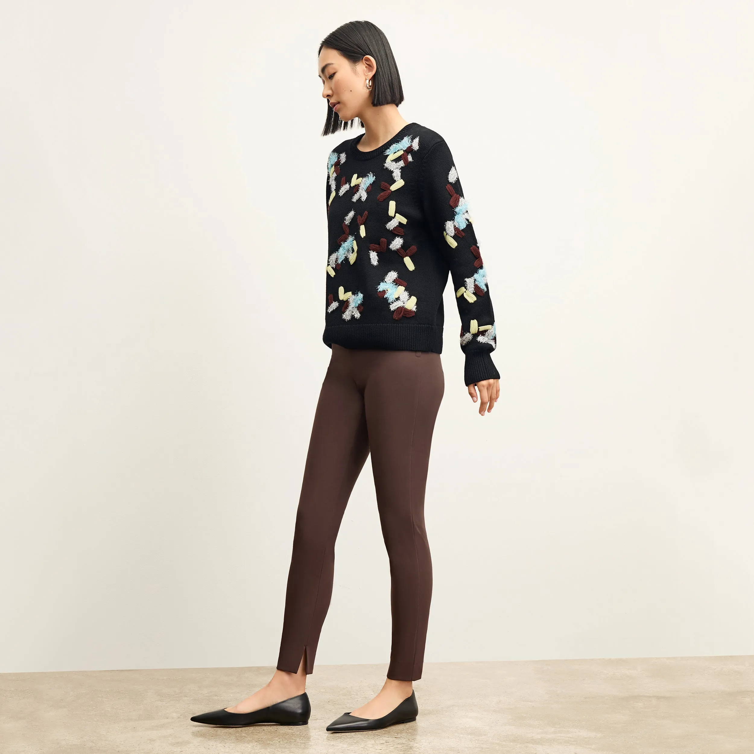 Tish Sweater - Confetti Knit :: Confetti