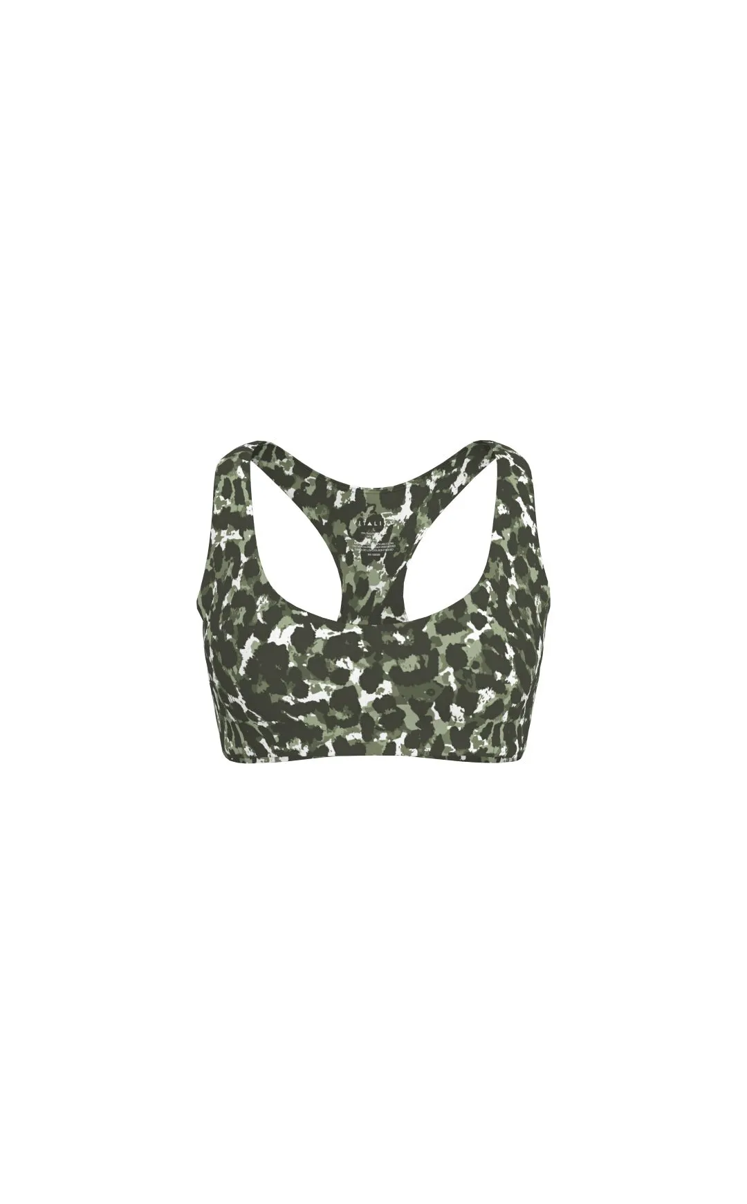 Vitality Pulse Core Bra - Olive Feline