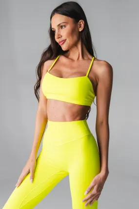 Vitality Pulse Mini Bra - Neon Yellow