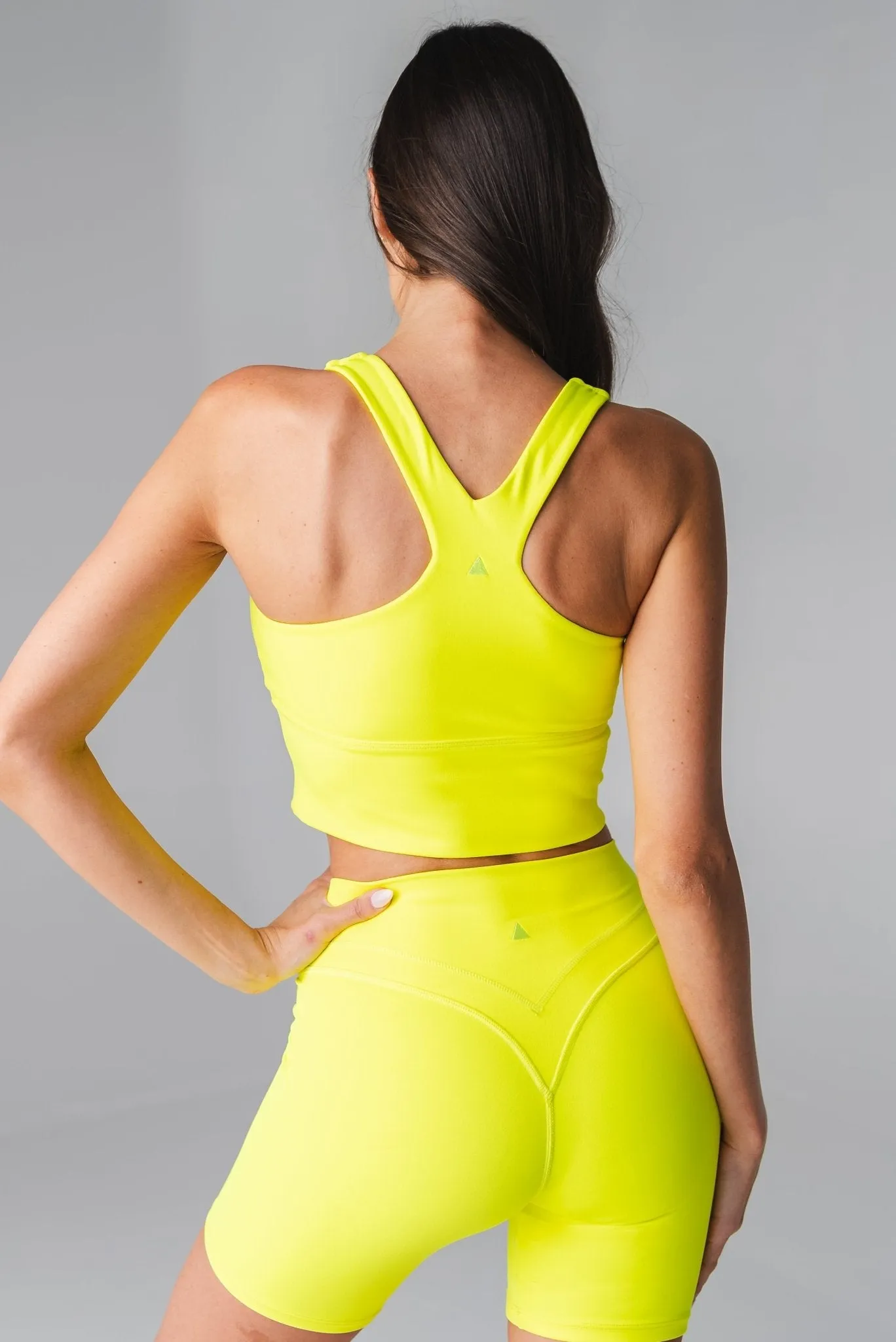 Vitality Pulse Racer Longline - Neon Yellow